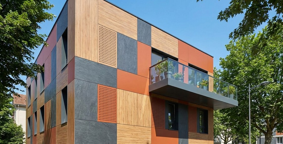 Навесные фасады с HPL: от проекта до эксплуатации